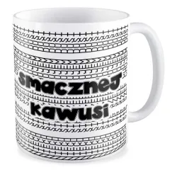 Kubek UKRYTY PRZEKAZ Smacznej kawusi